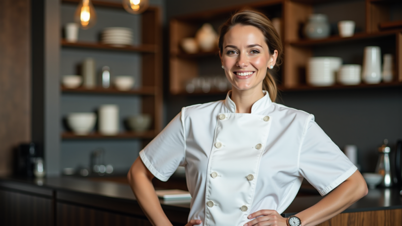 Female Chef's Triumph