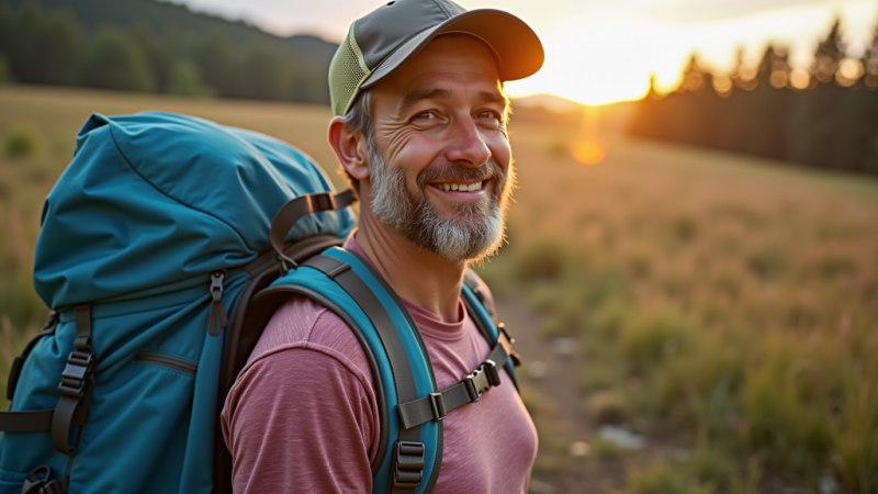 Hiker's Sunrise Delight