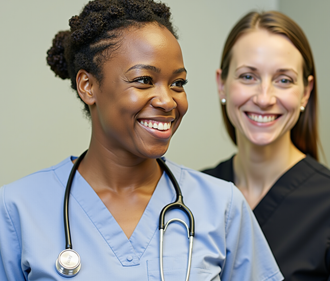 Nurses' Warm Welcome: Student